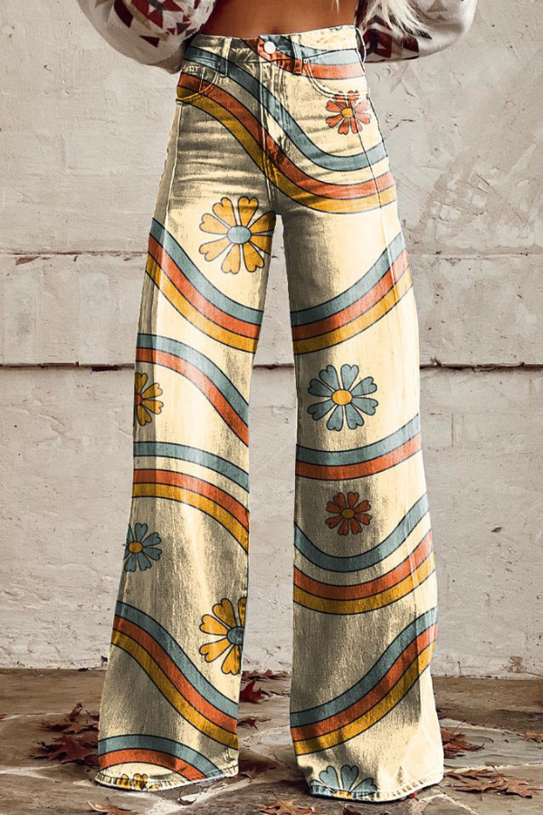 Markéta | Vintage boho kalhoty