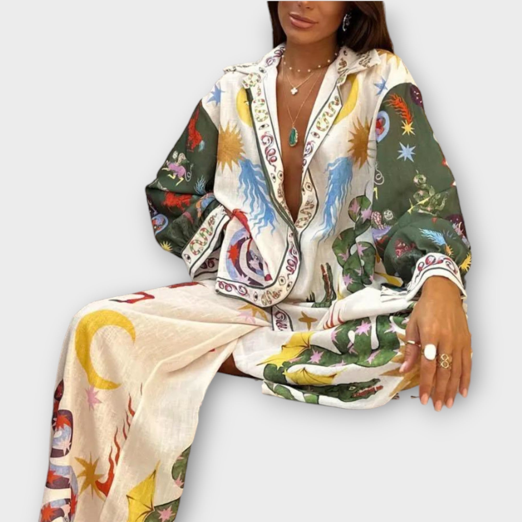 Stella - Elegantní dvoudílný dámský outfit