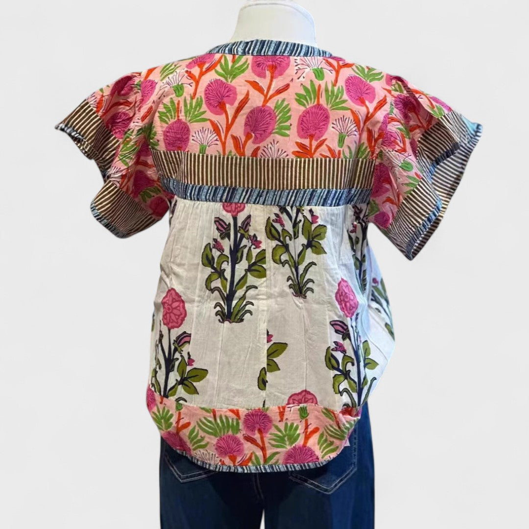 Uriella - Vyšívaná Boho Blůza