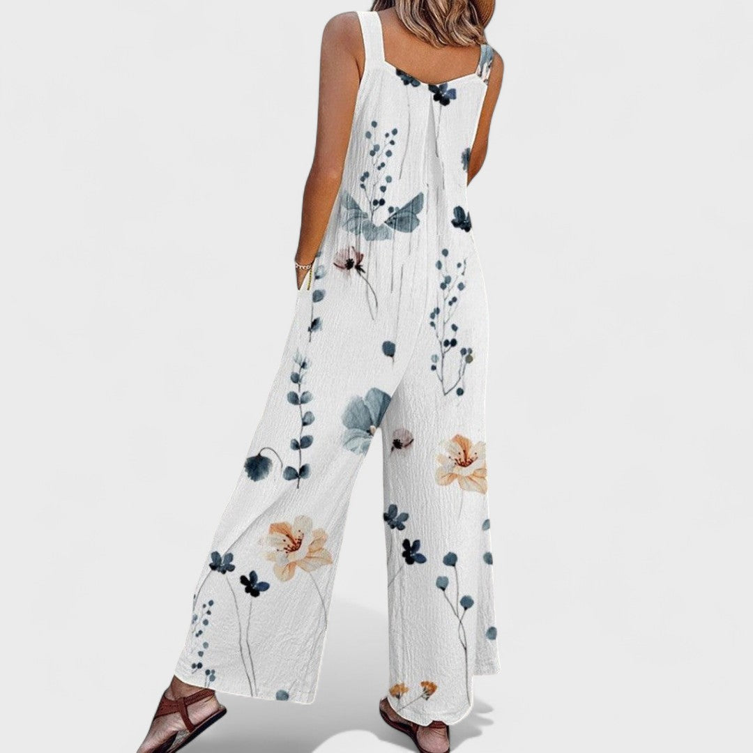 Agáta - Letní Overal s Květinovým Vzorem