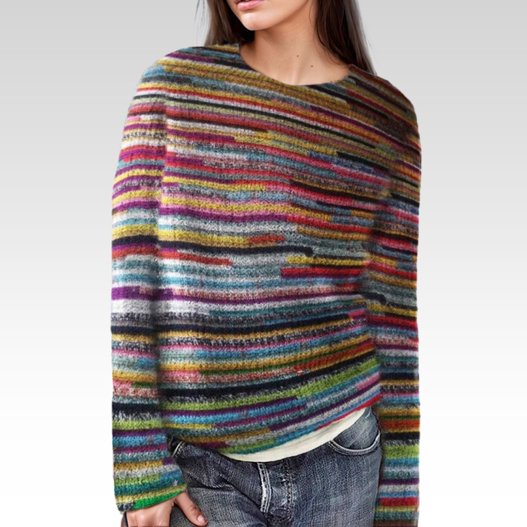 Anna | Klasický Fair Isle svetřík