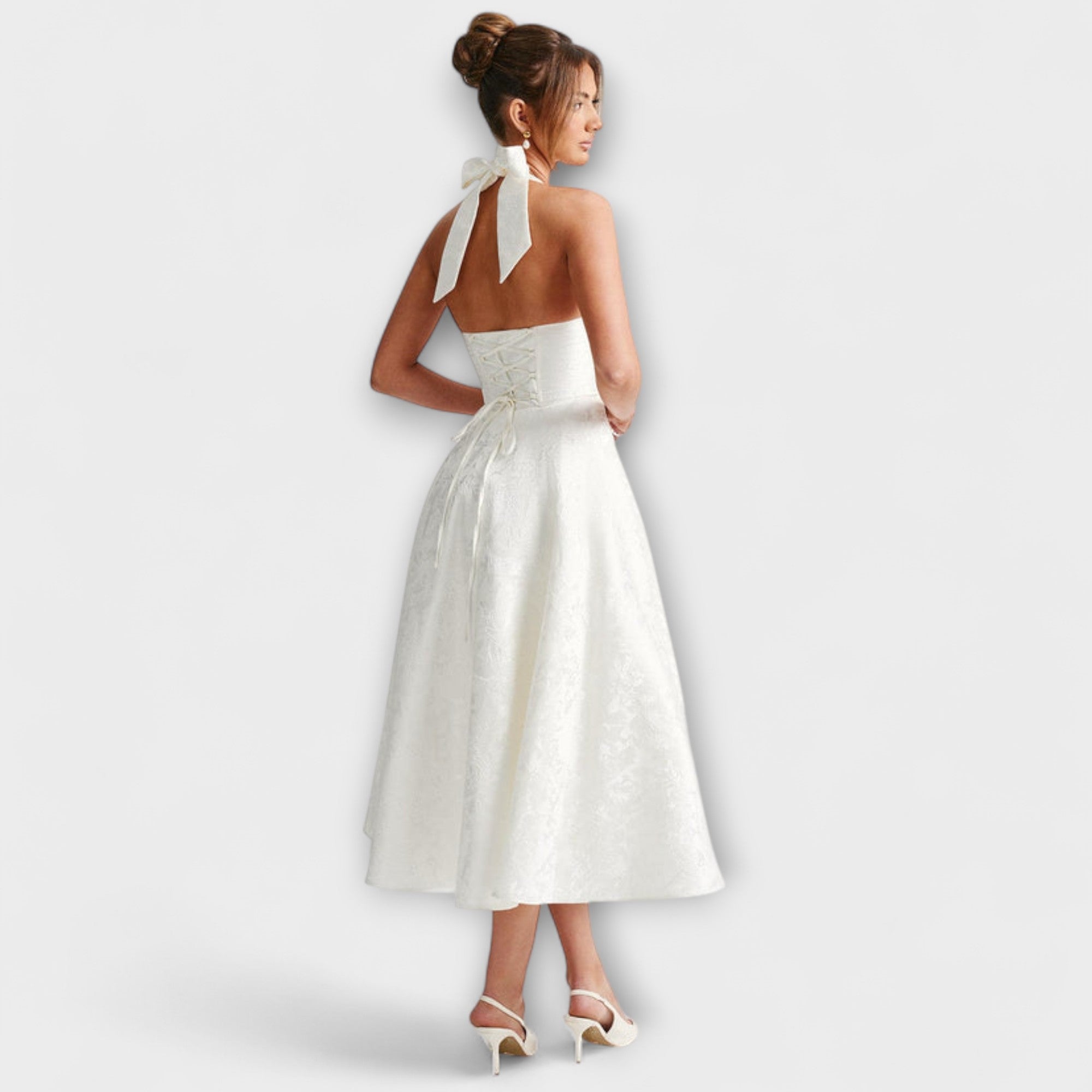 Catalina - Romantické Midi Šaty