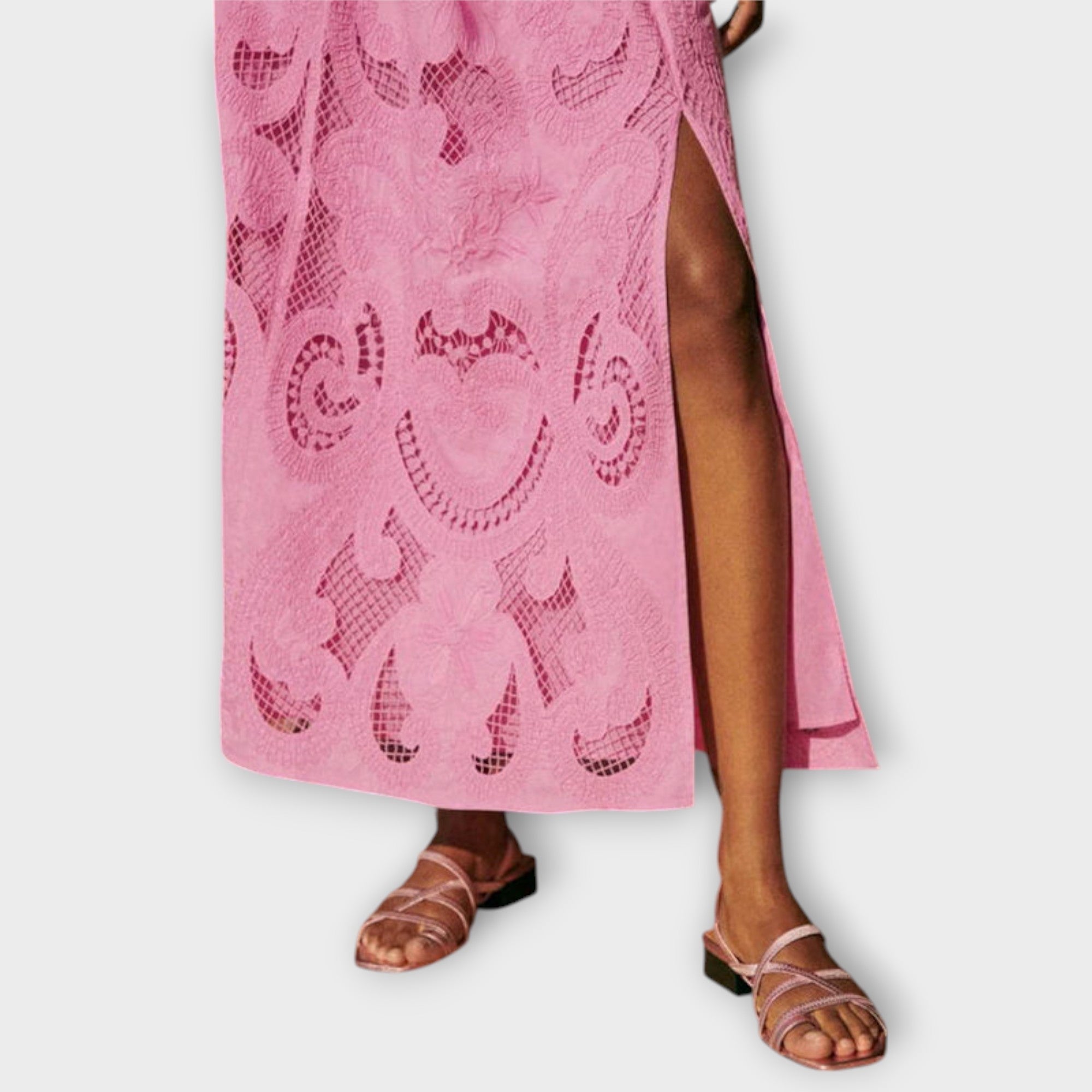 Milla - Ohromující krajkový set s výřezem