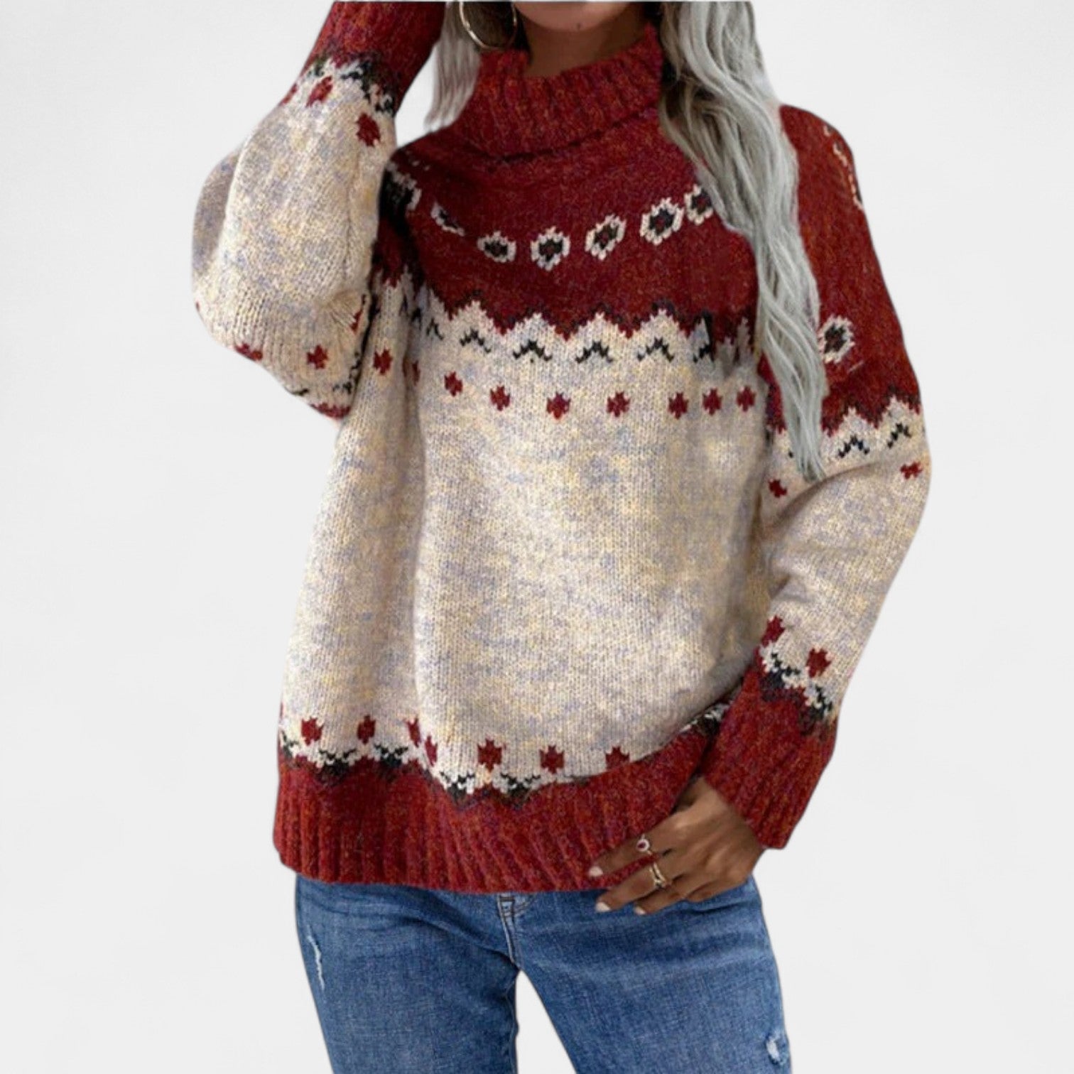 Adéla – Retro dámský svetr